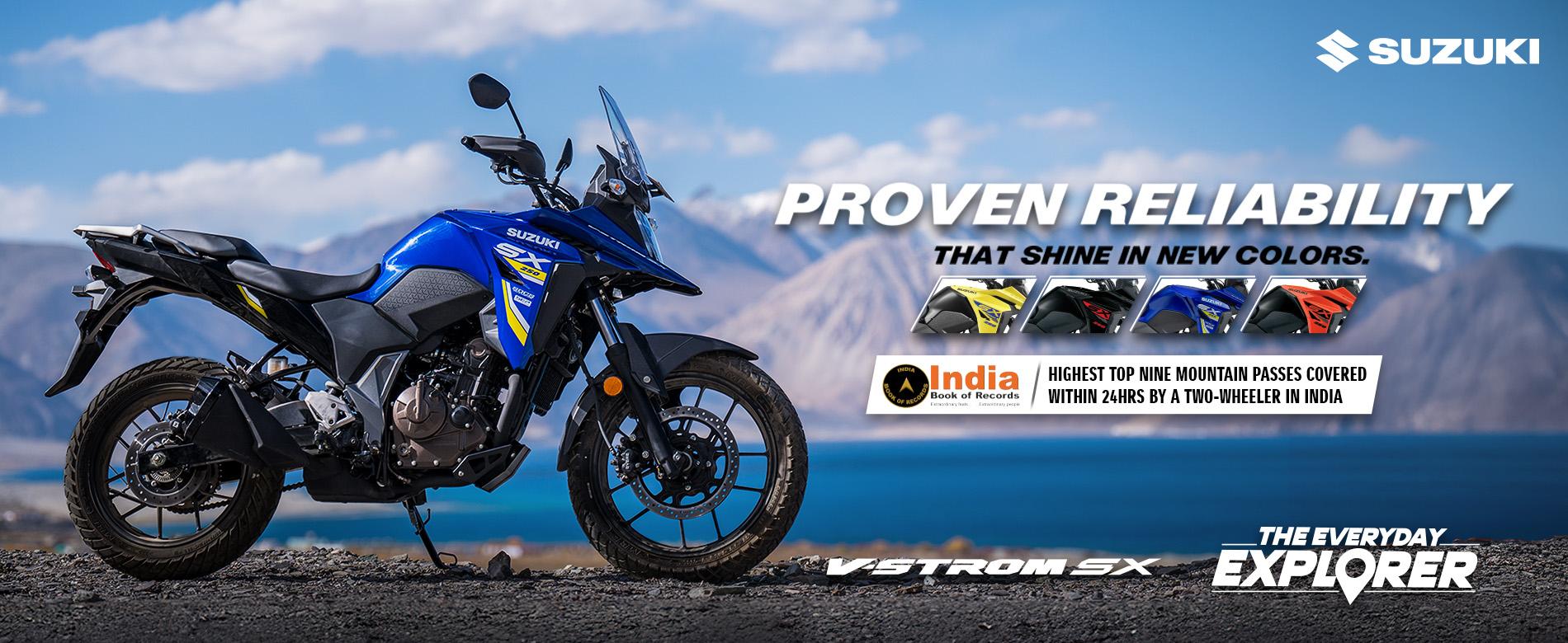 Suzuki V-Strom Sx Banner